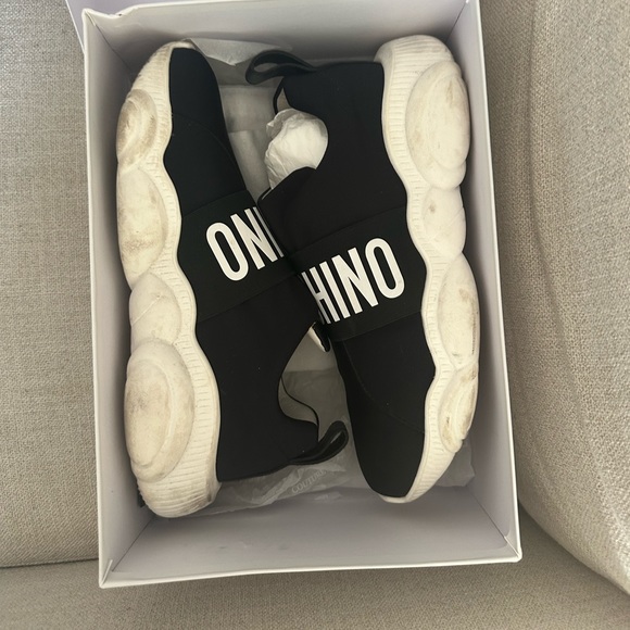 Moschino teddy logo strap sneakers - Picture 8 of 10